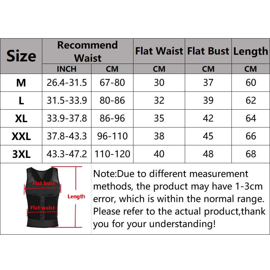 Mens Body Shaper Compression Vest Abdomen Shapewear Tummy Slimming Sheath Gynecomastia Shapers Corset Waist Trainer Fajas Tops