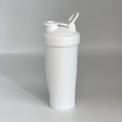 600Ml Protein Shaker Bottle Protein Powder Shake Cup for Gym Ffitness Shaker Scale Portable Water Bottle Slushy Cup